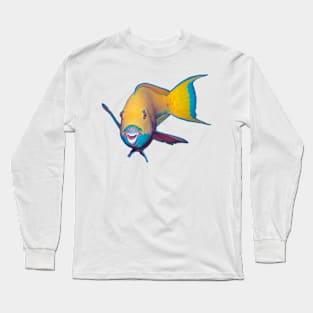 Parrotfish | What a striking make-up! | Long Sleeve T-Shirt